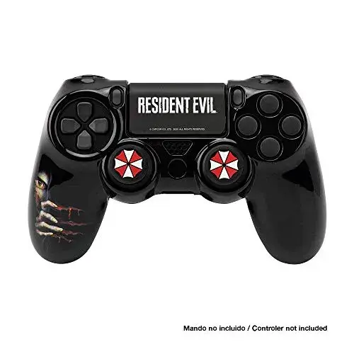 FR-TEC Capa Silicone + Grips Resident Evil Compatível com PS4