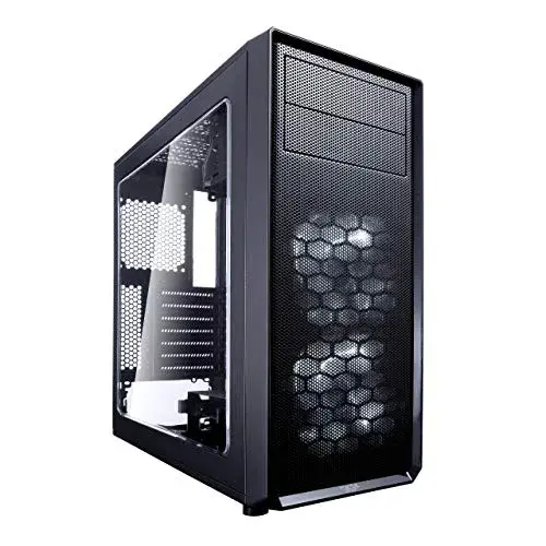 Fractal Design Focus G Midi Tower PC Preto com Janela, USB 3.0 e Iluminação RGB