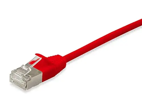 Equip Cabo de Rede Cat6a F/Ftp 0,5m Vermelho