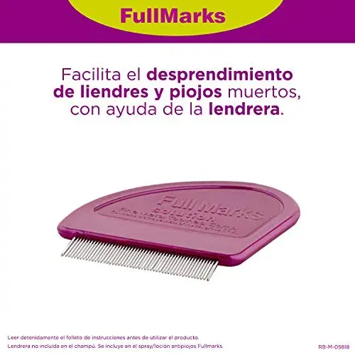 FullMarks Shampoo Pó Tratamento de Piolhos 150ml