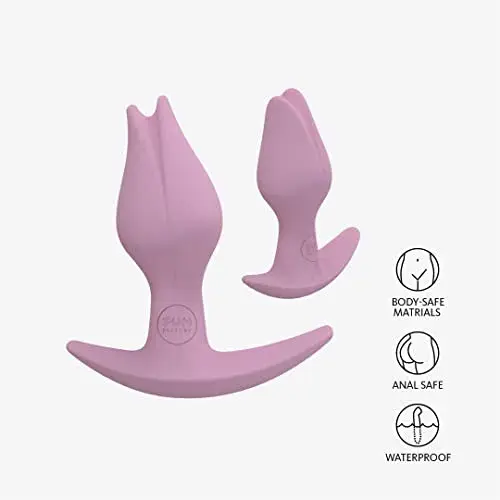 Fun Factory Plugue Anel de Silicone Rosa Anal