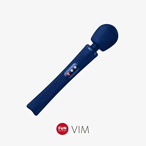 Fun Factory Vim Recarregável Vibrador Pesado Azul