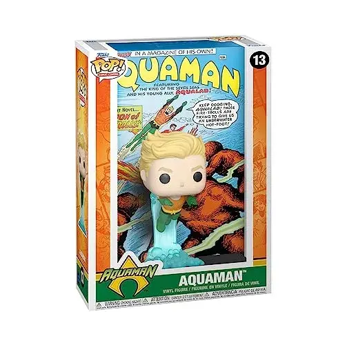 Funko Colecionável Funko POP Comic Covers Aquaman #13
