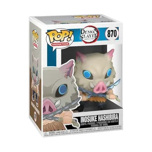Funko Colecionável Funko POP! Demon Slayer Kimetsu no Yaiba Inosuke Hashibira 870