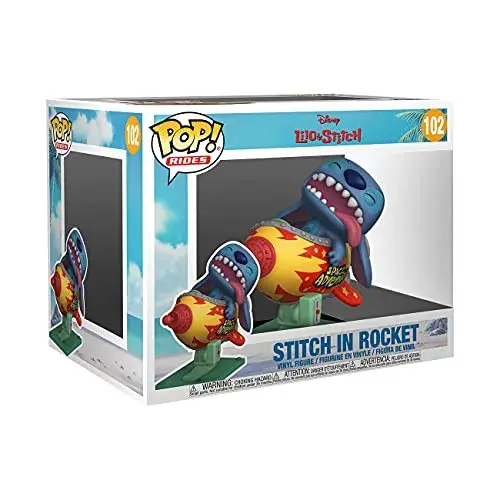 Funko Colecionável Funko POP! Disney Lilo & Stitch Stitch in Rocket