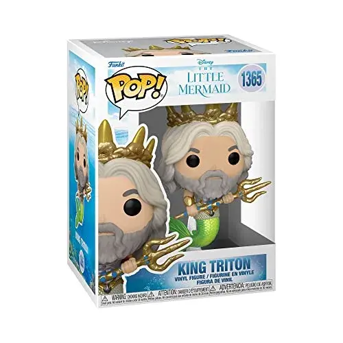 Funko Colecionável Funko POP! Disney The Little Mermaid King Triton Edição Exclusiva