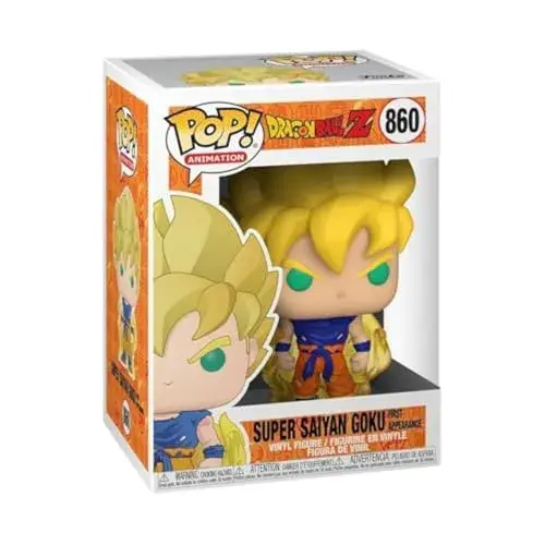 Funko Colecionável Funko POP! Dragon Ball Z Super Saiyan Goku First Appearance