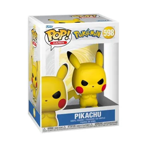 Funko Colecionável Funko POP Pokémon Pikachu Grumpy Edição Exclusiva