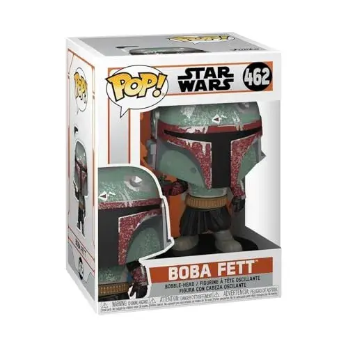 Funko Colecionável Funko POP! The Mandalorian Boba Fett Edição Exclusiva