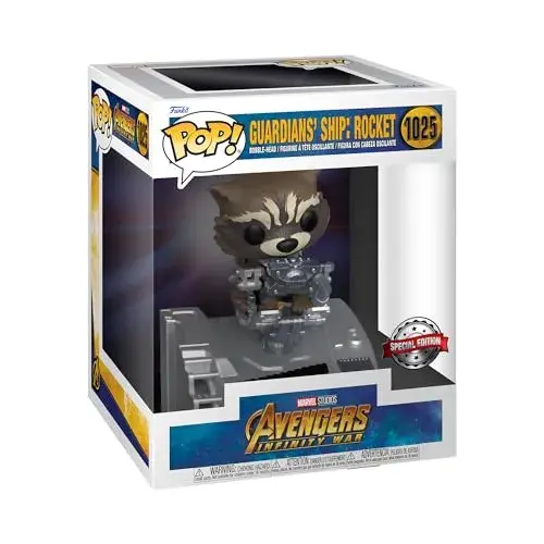 Funko Colecionável Guardians’ Ship Rocket Raccoon Infinity War