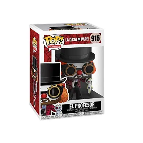 Funko Colecionável La Casa de Papel Clown Professor Ed. Limitada