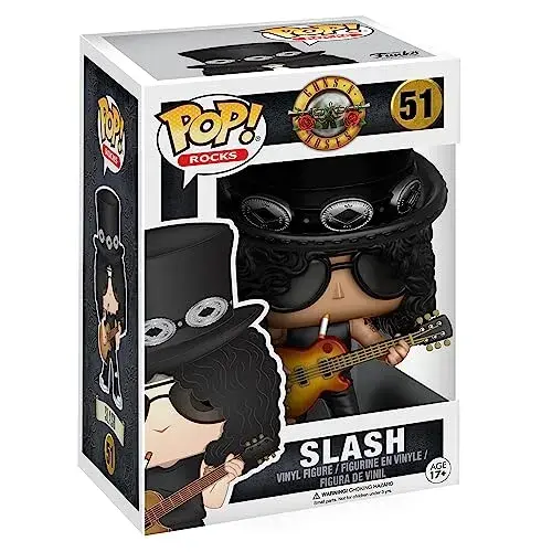 Funko Colecionável Lines Edição Exclusiva Slash Guns N’ Roses