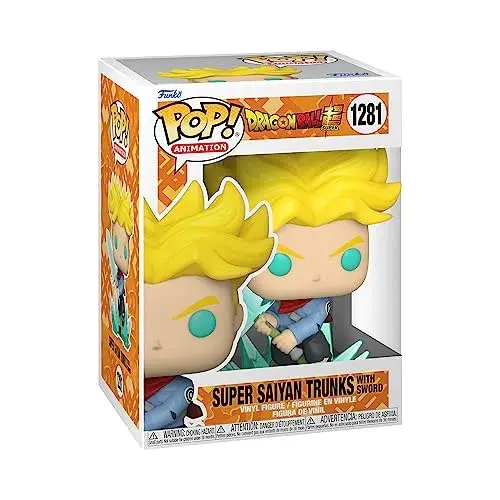 Funko Colecionável Linha Dragon Ball Super Trunks Super Saiyan