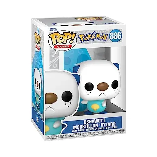 Funko Colecionável linha Pokéball Oshawott Edição Especial