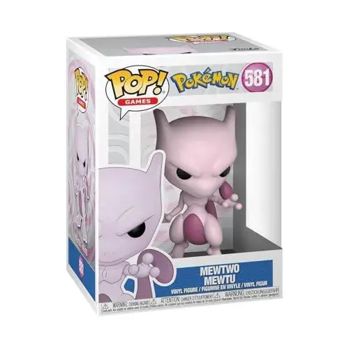 Funko Colecionável Linha Pop Pokémon Mewtwo 9,5cm