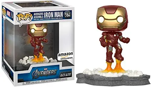 Funko Colecionável Marvel Avengers Assemble Iron Man Edição Exclusiva