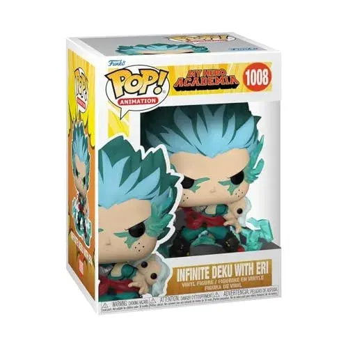 Funko Colecionável My Hero Academia Infinite Deku With Eri Edição Limitada