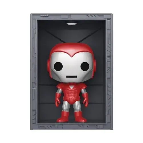 Funko Colecionável Funko POP! Marvel Hall of Armor Iron Man Silver Centurion PX Exclusive