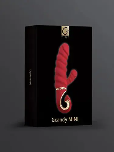 G-Vibe Gcandy Mini Vibrador de Silicone Vermelho