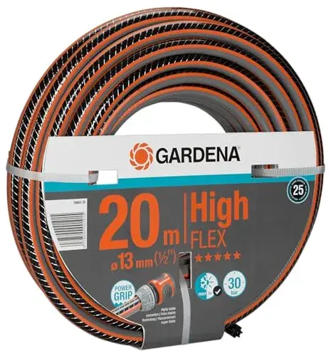 Gardena 20m mangueira de regaHighflex PVC 20m