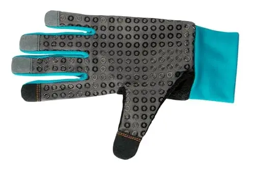 Gardena Luvas de Jardinagem Silicone e Malha S Cinza Segurança