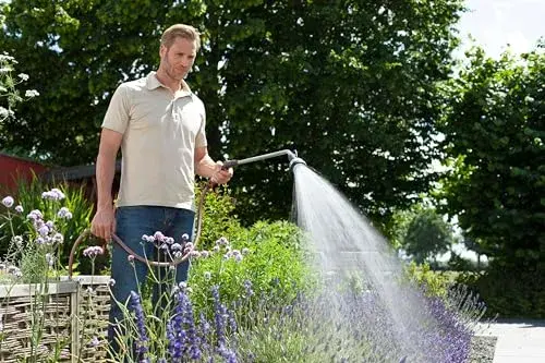 Gardena Pistola para Rega Ajustável Preto e Laranja