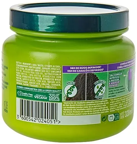 Garnier Fructis Hidra Caracóis Máscara Extrato de Bambu 300ml