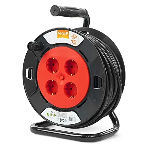 Garza Enrola Cabos 15m Extensor Elétrico