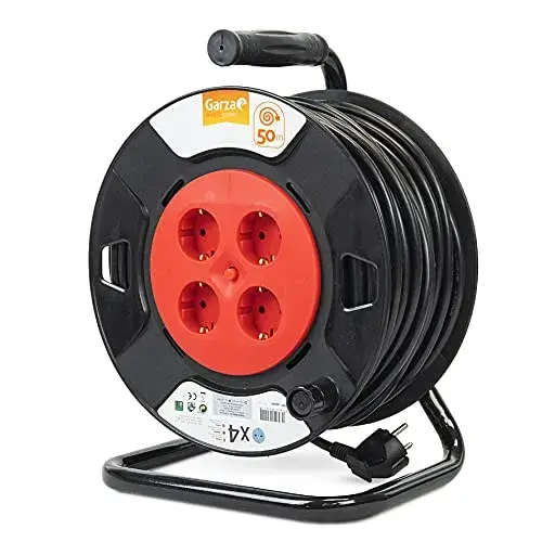 Garza Enrola Cabos 50m Schuko Brico 50m