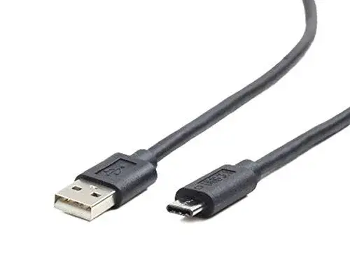 Gembird CCP-USB2-AMCM-1M Cabo USB 2.0 A tipo C 1m