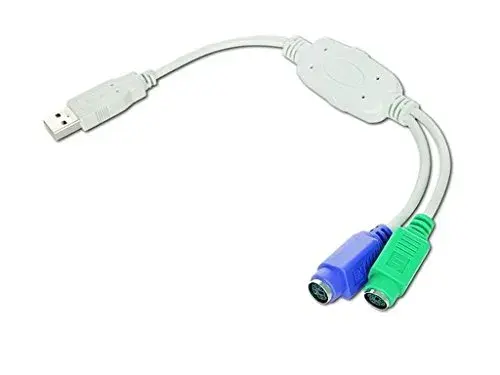 Gembird Conversor Cabo PS/2 para USB 0,3 m Macho