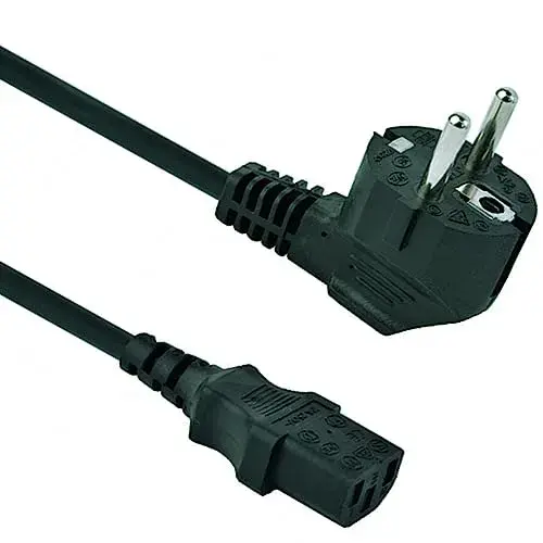Gembird IC-PC-186-VDE-5M Cabo Power Extensão 5m Preto