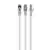 Gembird LSZH Cat6a Cabo de Rede 0,5m Branco