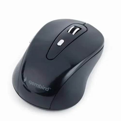 Gembird MUSW-6B-01 Mouse Óptico Sem Fios 1600 Dpi RF Wireless Preto