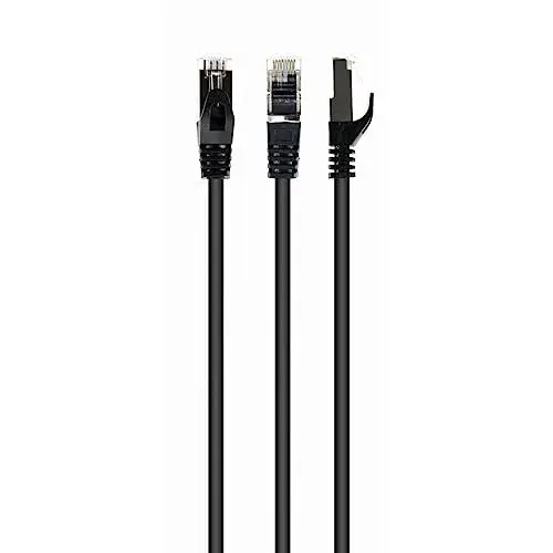 Gembird PP6A-LSZHCU-BK-10M Cabo de Rede Cat6a 10m Preto