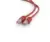 Gembird PP6U-3 M/R Cabo de Rede Cat6 3m Vermelho