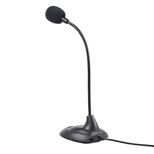 Gembird MIC-205 Microfone de Mesa USB para Secretária