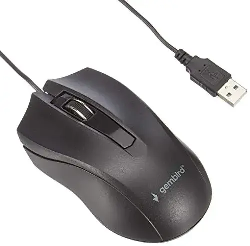 Gembird MUS-3B-01 Mouse 1000dpi USB Preto