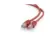 Gembird PP6U-1M Cabo de Rede Cat6 1M Vermelho