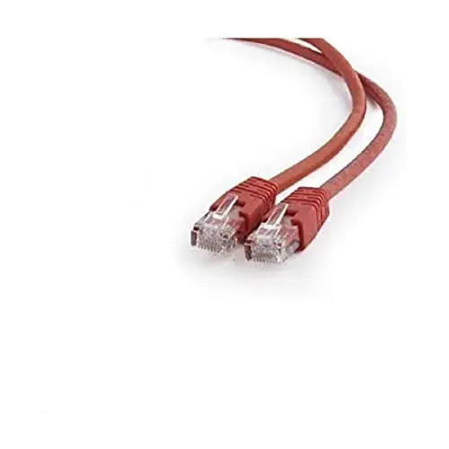 Gembird PP6U-1M Cabo de Rede Cat6 1M Vermelho