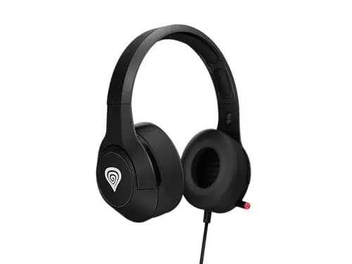 Genesis NSG-1658 Auscultadores Binaural Fechado para Jogos Preto