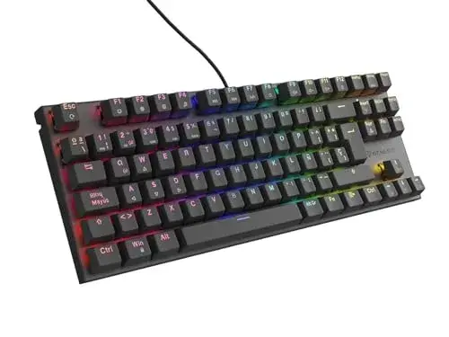 Genesis Thor 303 TKL Teclado Mecânico RGB Switch Vermelho Preto
