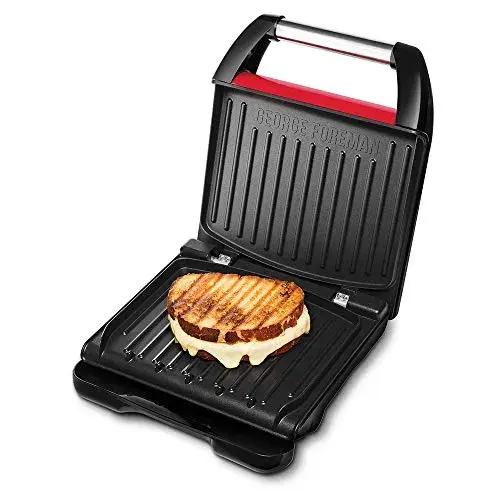 George Foreman 25030-56 1200W Vermelho Revestimento Antiaderente