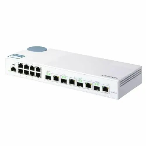 QNAP QSW-M408-4C Switch de Rede 10/100 Mbps SPF+/Gigabit Branco