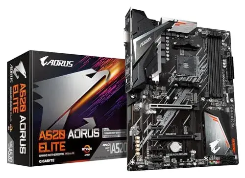 Gigabyte A520 AORUS ELITE AMD Ryzen DDR4 Motherboard