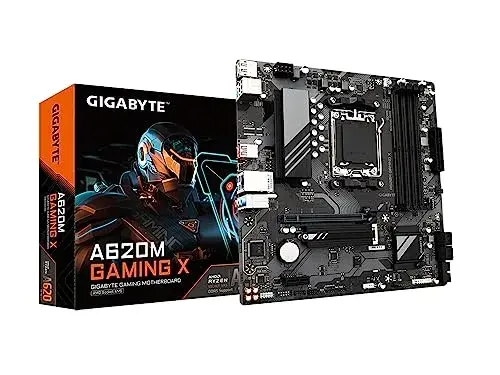 Gigabyte A620M GAMING X AMD AM5 DDR5 MicroATX
