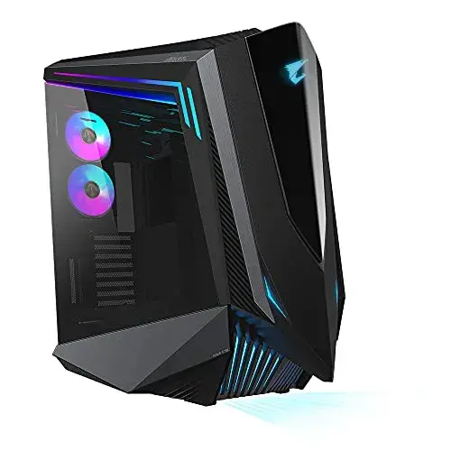 Gigabyte Aorus C700 Glass Torre Full Preto com painel de vidro temperado