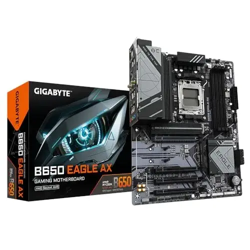 Gigabyte B650 EAGLE AX AMD B650 ATX DDR5 Preto 12+2+2 fases, Wi-Fi 6E
