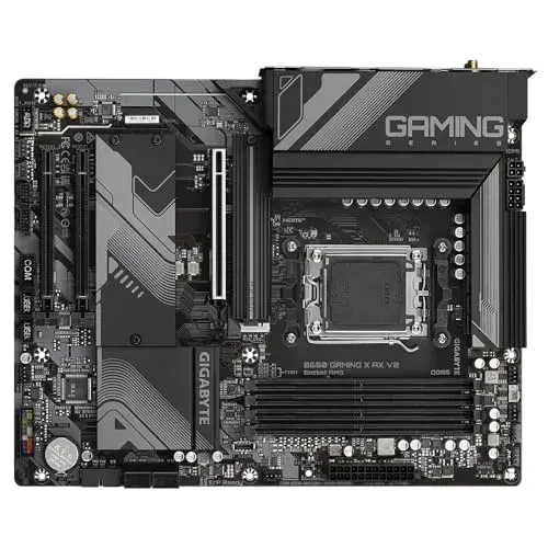 Gigabyte B650 GAMING X AX V2 AMD B650 ATX Preto Suporte a DDR5 e Wi-Fi 6E