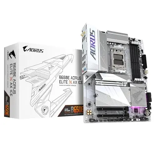 Gigabyte B650E A Elite X ICE AMD B650 ATX DDR5 Preto Controle de temperatura